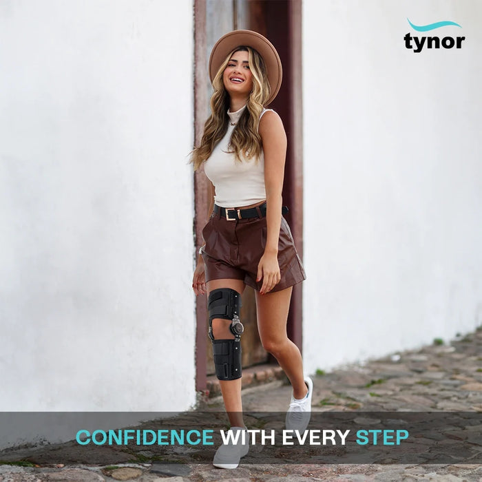 R.O.M. Knee Brace 22"/56cm Tynor