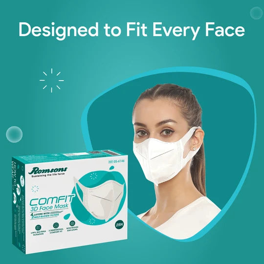 Romsons Comfit 3D Face Mask -7
