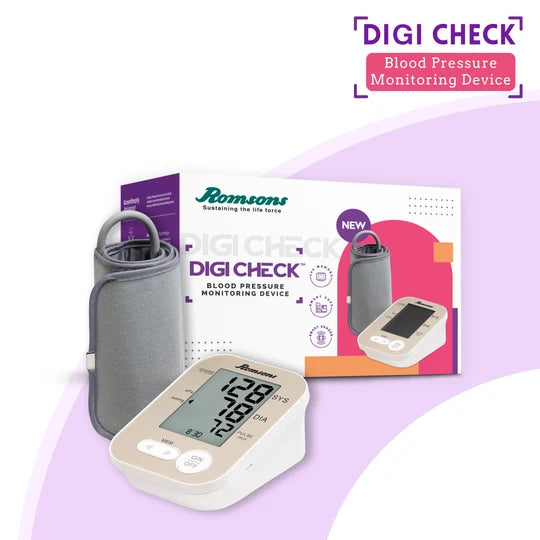 Romsons Digi Check Digital Blood Pressure Monitor1