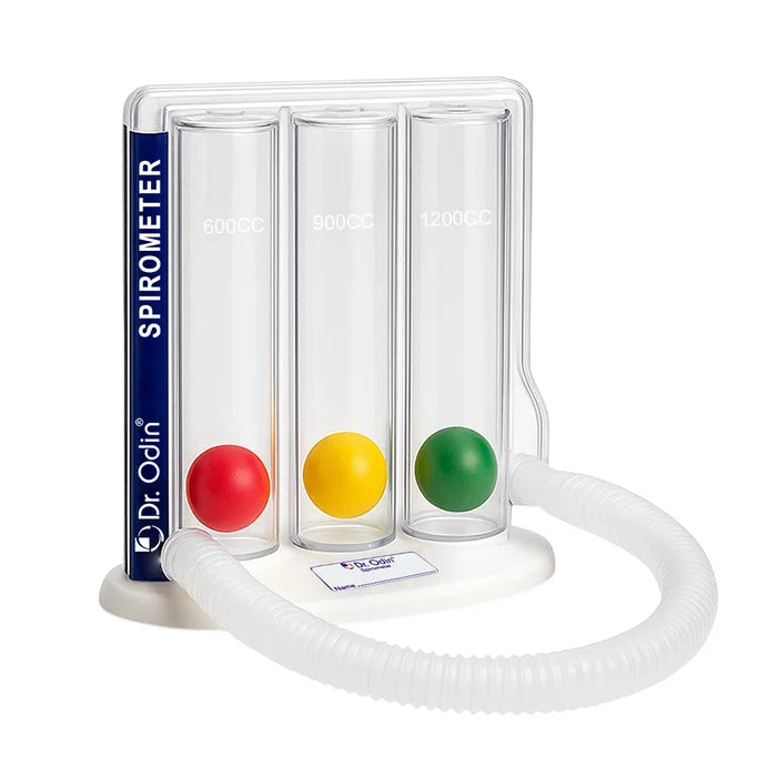 3-Ball Incentive Spirometer (OLE101) – Deep Breathing Lung Exerciser for Respiratory Therapy