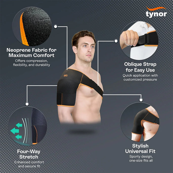 Shoulder Support Double Lock (Neo) Tynor