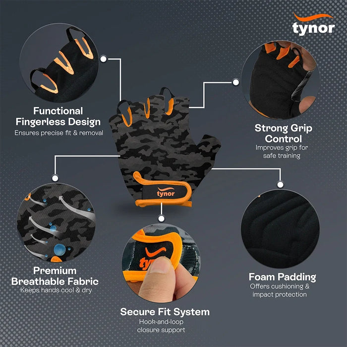 Tynorgrip Gym Gloves Tynor