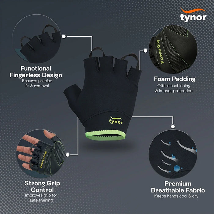 Tynorgrip Women's Gym Gloves Tynor