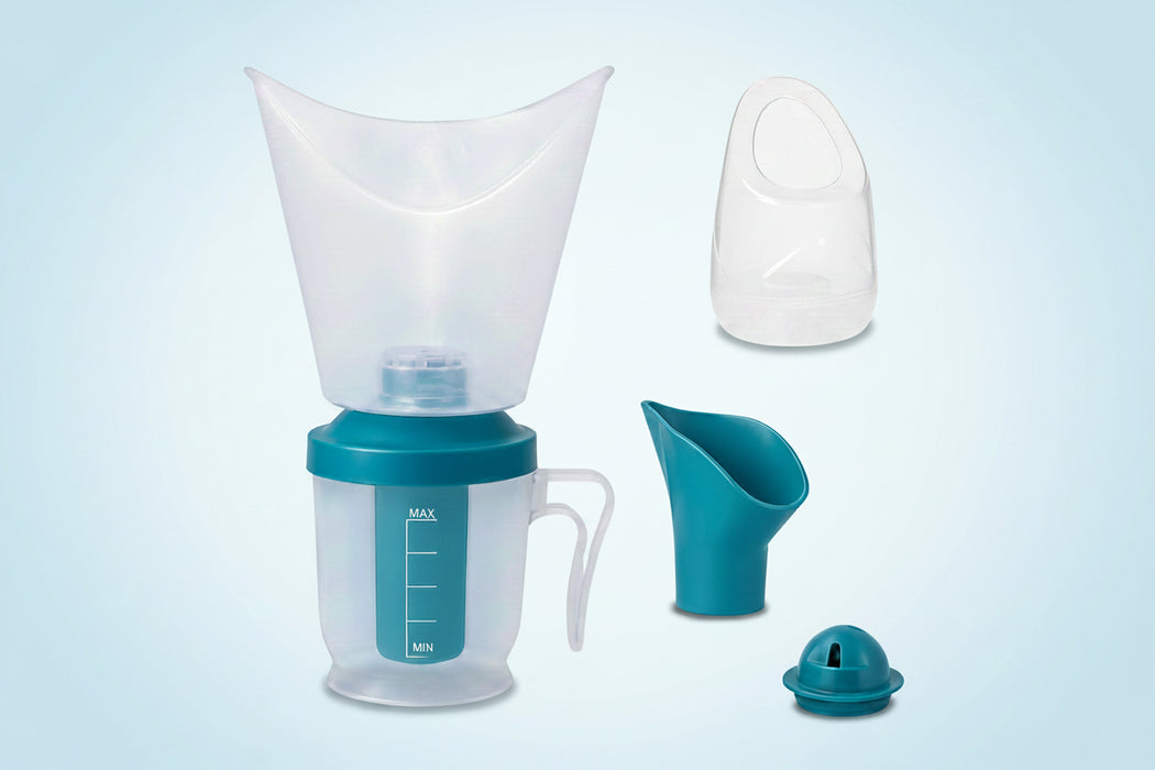 Electric Facial & Respiratory Steam Inhaler (OSV104) – 4 Multi-Purpose Attachments