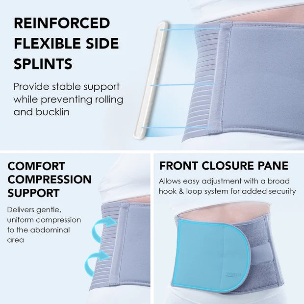 Vissco Abdominal Belt - 8-inch