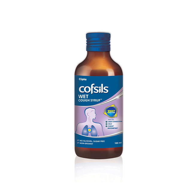 Cofsils Wet Cough Syrup - 100ML