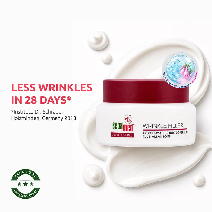 Sebamed Anti-Ageing Wrinkle Filler 50 ml | LESS WRINKLES IN 28 DAYS*