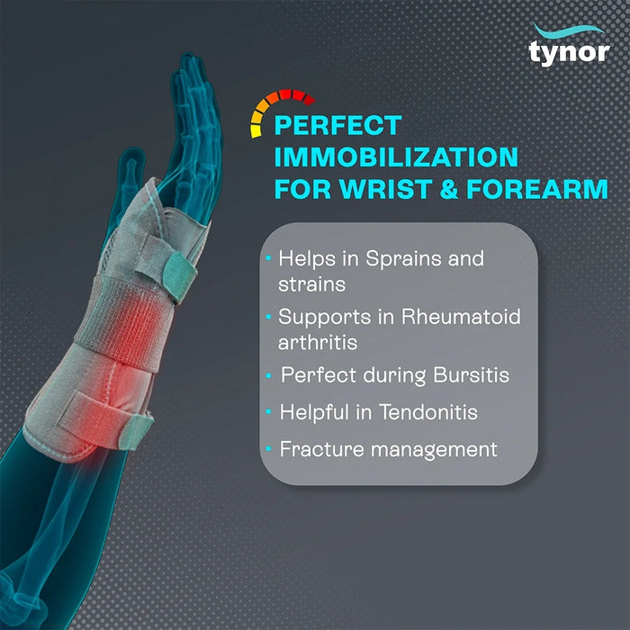 Wrist & Forearm Splint Tynor