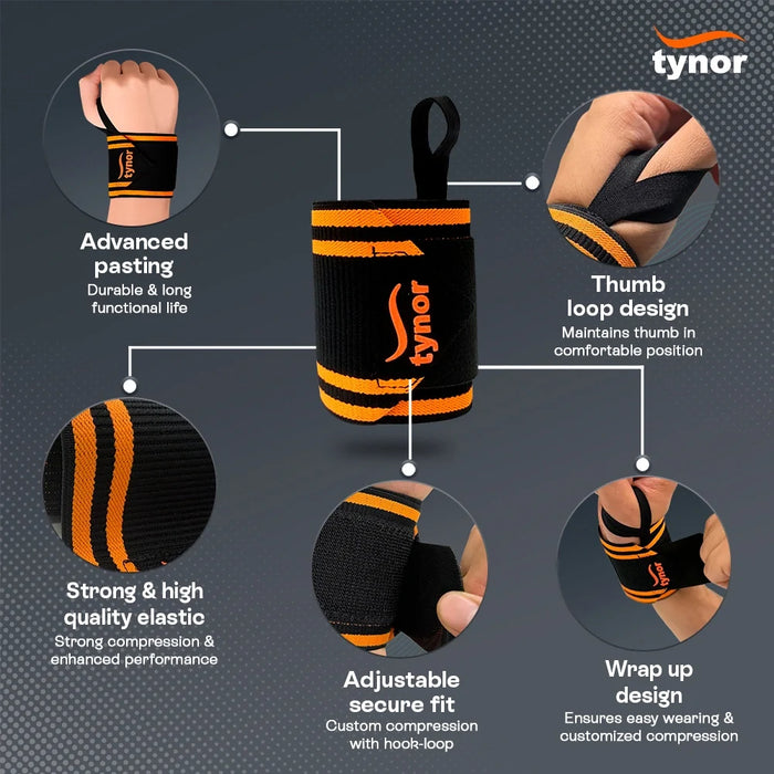 Wrist Wrap With Thumb Loop Tynor