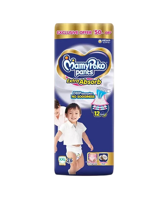 MamyPoko Pants Extra Absorb XXL-26'S