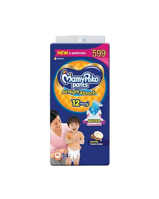 MamyPoko Pants All Night Absorb XL-34'S