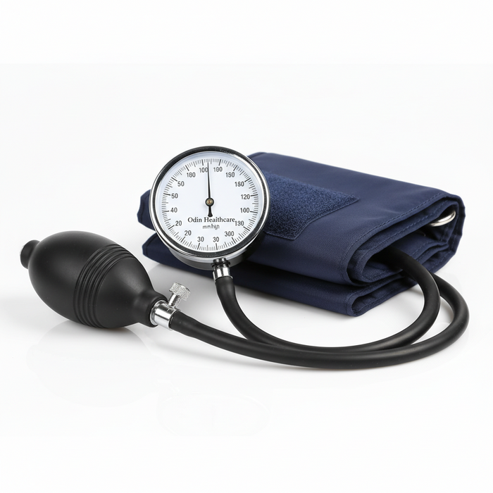 Aneroid Sphygmomanometer (OAS102) Green Color – with Adult Cuff