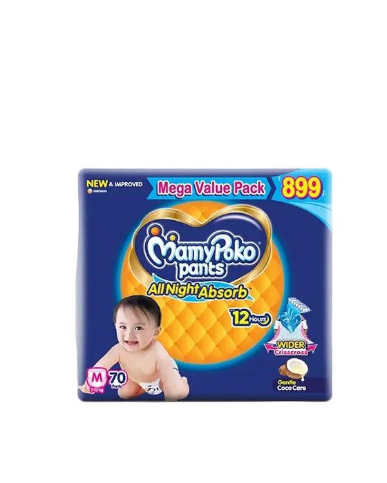 MamyPoko Pants All Night Absorb M-70'S