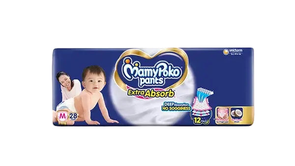 MamyPoko Pants Extra Absorb M-28'S