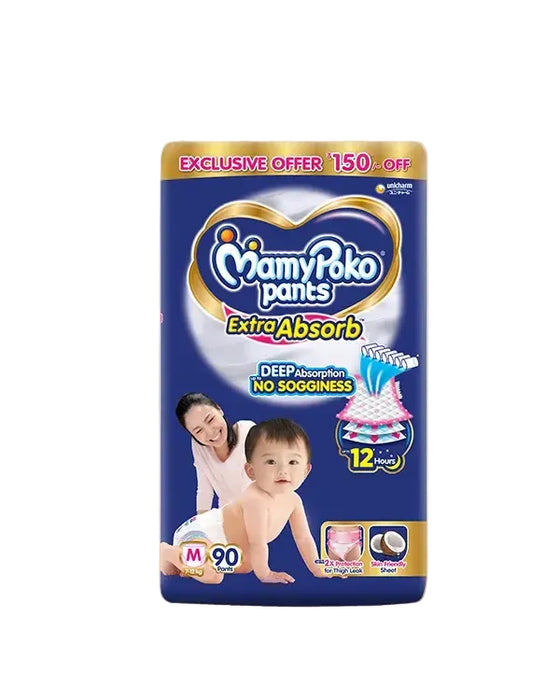 MamyPoko Pants Extra Absorb M-90'S