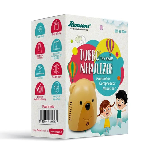 Romsons Turbo the Bear Pediatric Nebulizer