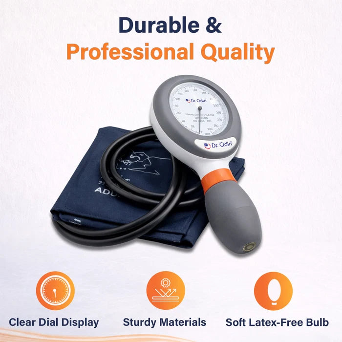 Aneroid Sphygmomanometer Palm Type OAS106 with Stethoscope