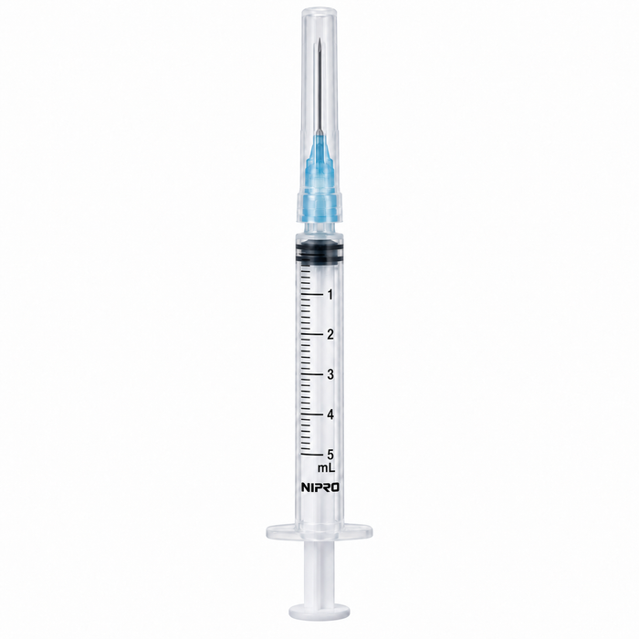 3-part syringe  Luer Slip with needle CENTRIC NIPRO