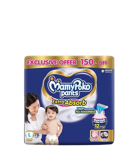 MamyPoko Pants Extra Absorb L-78'S