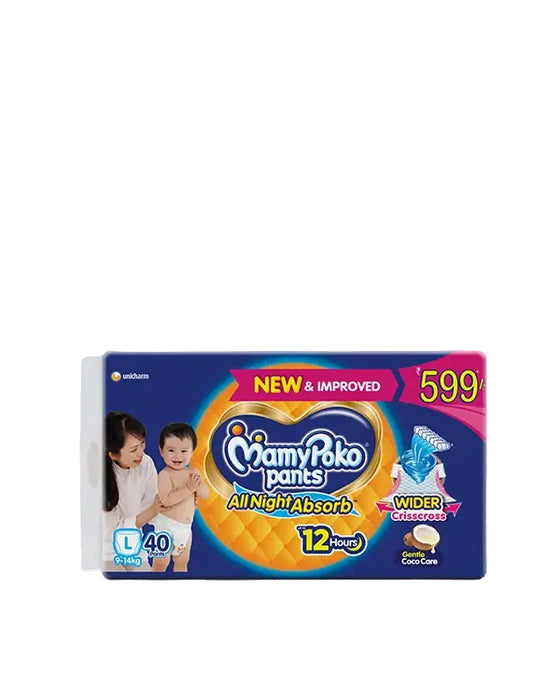 MamyPoko Pants All Night Absorb L-40'S