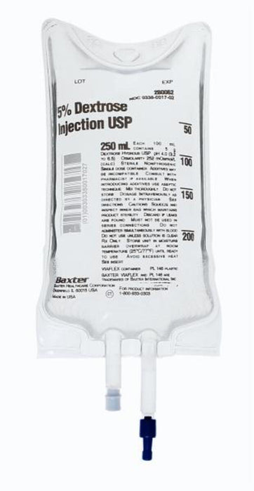 BAXTER 5% DEXTROSE INJECTION