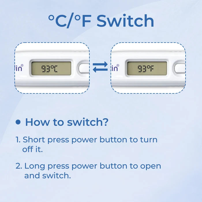 Digital Thermometer (ODT102) with Fast 30-Second Results & Beep Alarm