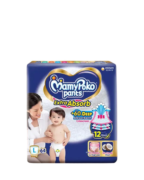 MamyPoko Pants Extra Absorb L-64'S