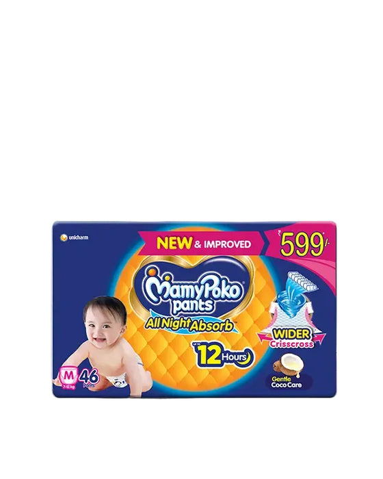 MamyPoko Pants All Night Absorb M-46'S