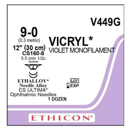 VICRYL 9-0 V449G