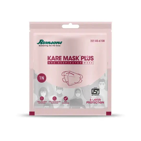 Romsons Kare Mask Plus 1'S