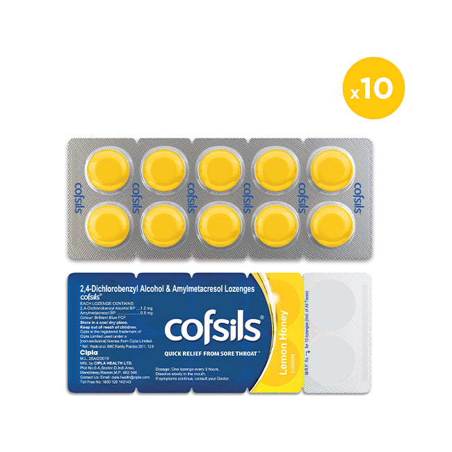Cofsils Lozenges - Lemon Honey