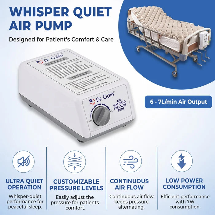 Anti-Bedsore Bubble Air Mattress with Pump for Patients Small - OAM002