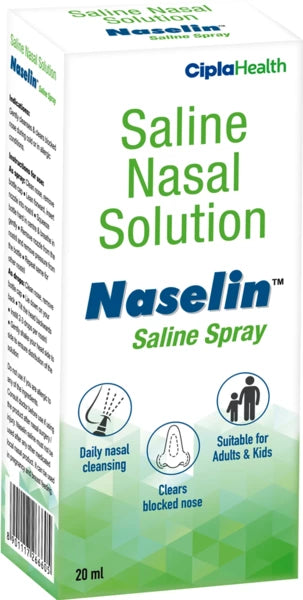 Naselin Saline Spray 20Ml