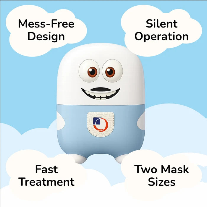 Odin Buddy Piston Compressor Nebulizer (ONK104) – Stable Compression Medication Vaporizer for Adults and Children