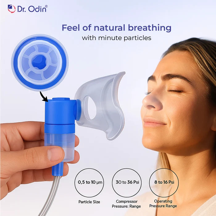 Piston Compressor Nebulizer (ODN303) – Low-Noise Handheld Design