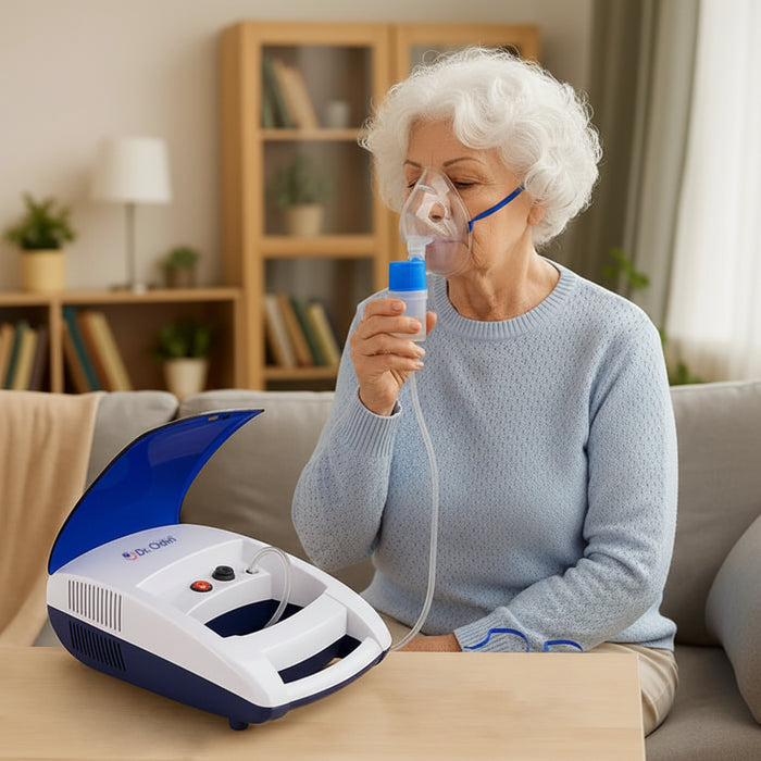 Piston Compressor Nebulizer (ODN304) – Low-Noise Portable Handheld Design
