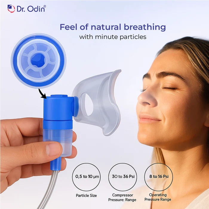Piston Compressor Nebulizer (ONS105) – Ultra-Quiet Handheld Design