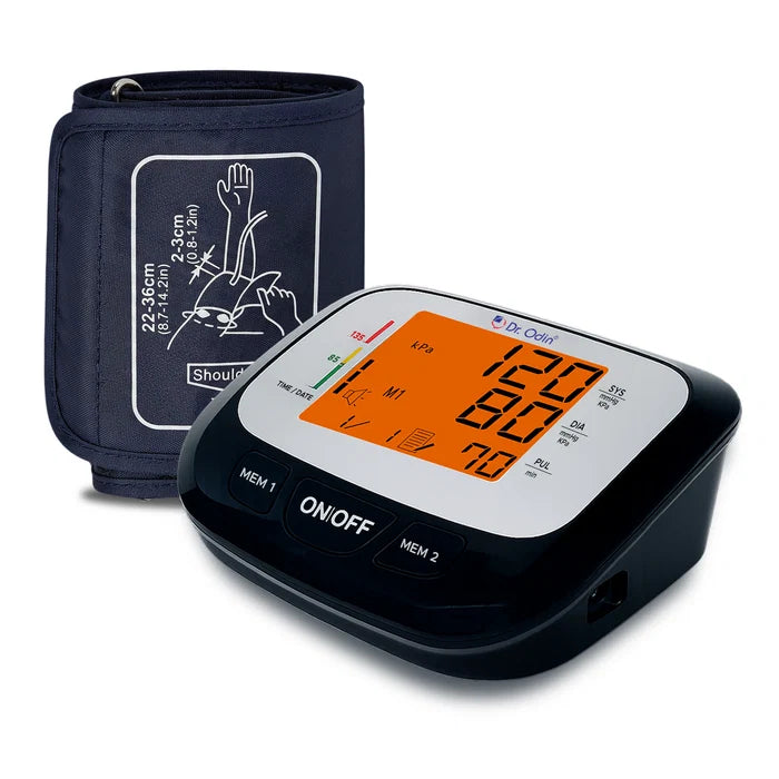 BP Monitor with Talking Function | Dual User & LED Display - OBP101 Black