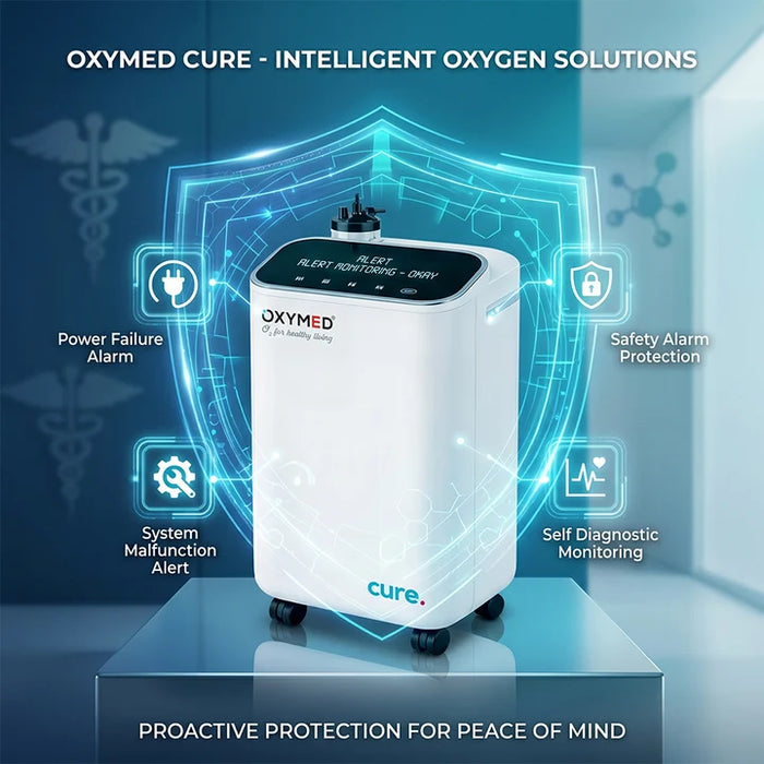 Oxygen Concentrator 5 LPM Oxymed Cure