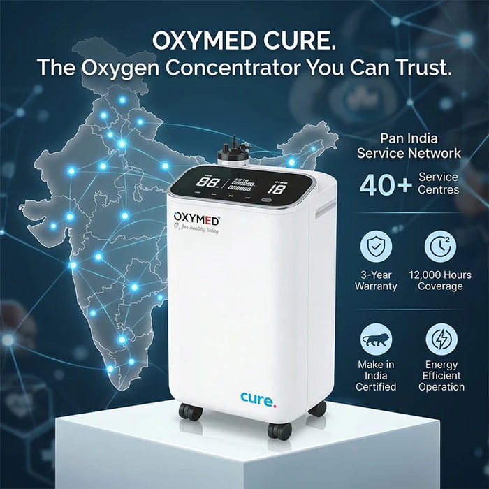 Oxygen Concentrator 5 LPM Oxymed Cure