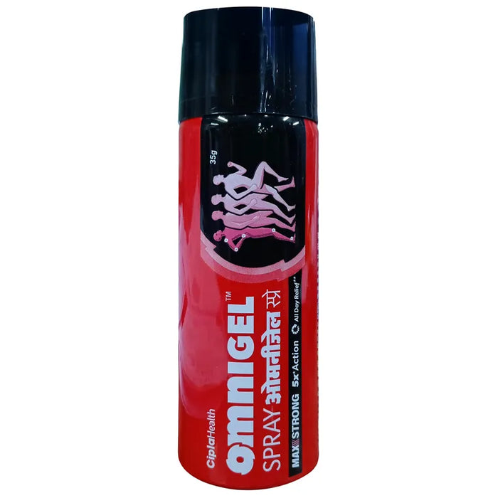 Omnigel Max Strong Spray, 35 gm/51.47 ml