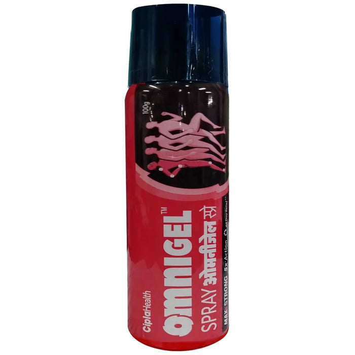 Omnigel Max Strong Spray, 100 gm/147.04 ml