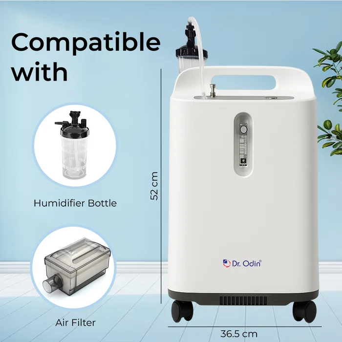 Medical Oxygen Concentrator (OCN103) – Smart Safety Alarm System with Overload & Low-Oxygen Protection
