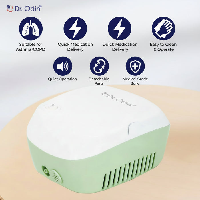 Piston Compressor Nebulizer (ONS105) – Ultra-Quiet Handheld Design