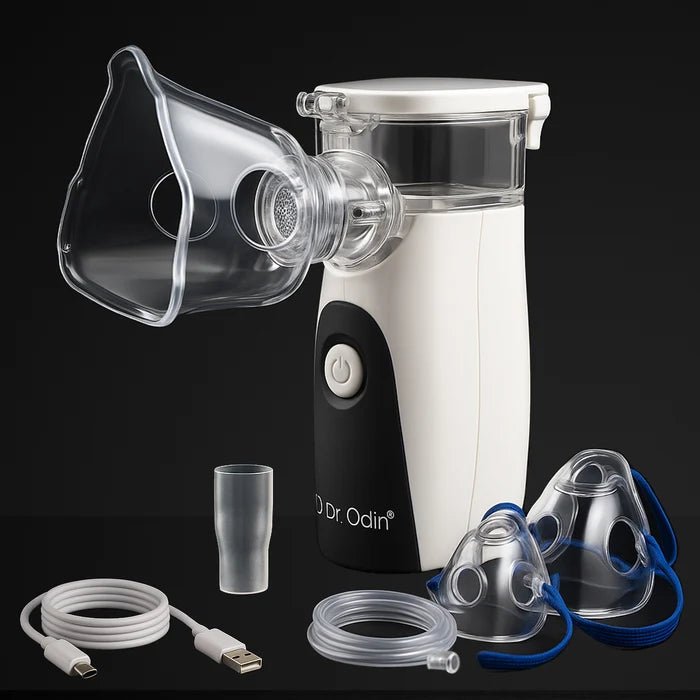 Portable Mesh Nebulizer (OMN102) – Pocket-Sized Vibrating Mesh Inhaler