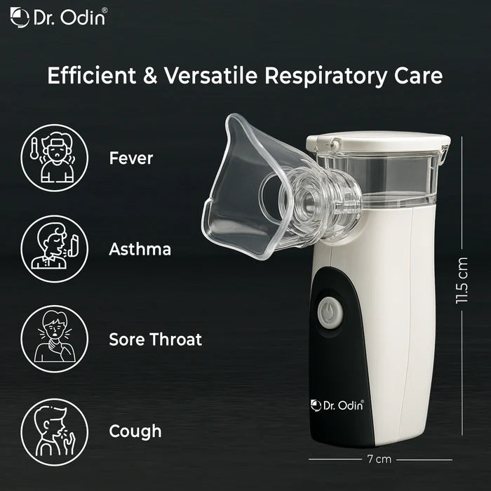 Portable Mesh Nebulizer (OMN102) – Pocket-Sized Vibrating Mesh Inhaler