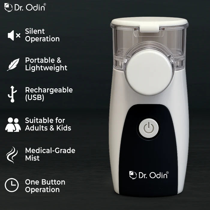 Portable Mesh Nebulizer (OMN102) – Pocket-Sized Vibrating Mesh Inhaler