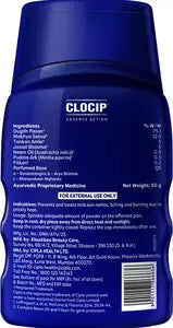 Clocip Advance Action Prickly Heat Powder - 50 Gm