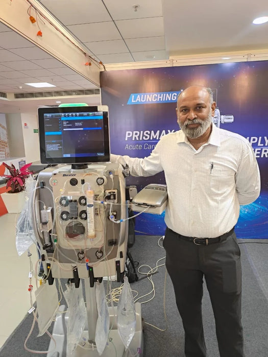 BAXTER PRISMAX (CRRT MACHINE) , OPERATION MODE : AUTOMATIC
