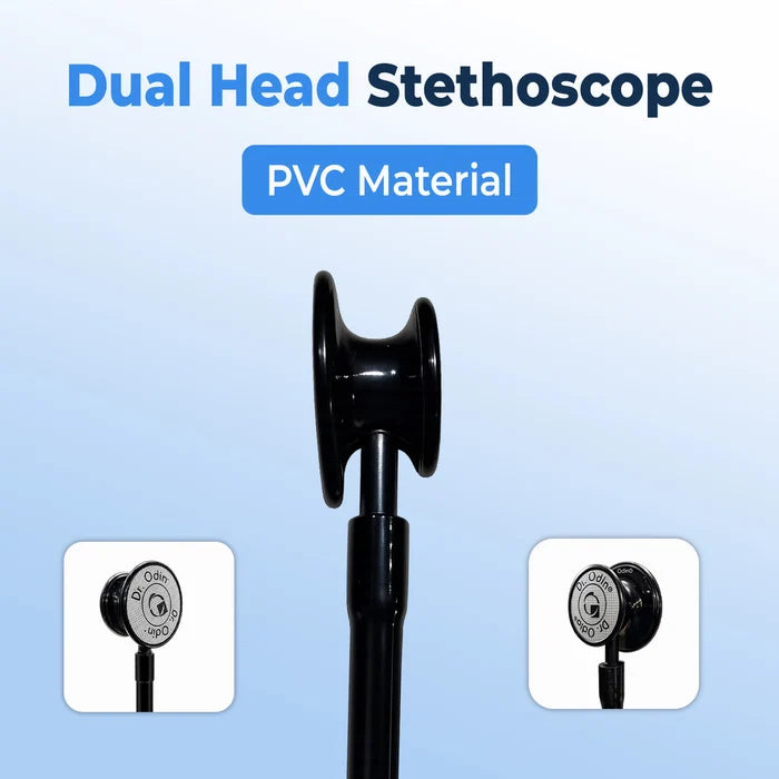 Dual-Head Premium Stethoscope (OST002) – Heavy-Duty Brass Frame